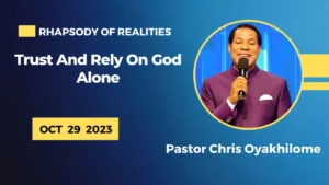 [LISTEN] Rhapsody of Realities Audio October 29 2023