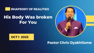 Rhapsody Of Realities audio October 1 2023