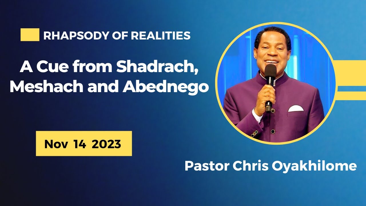 LISTEN] Rhapsody Of Realities Today Audio March 4 2024